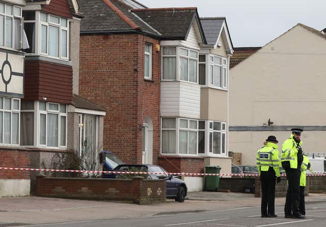 The pair were gunned down in their own home (Gareth Fuller/PA)