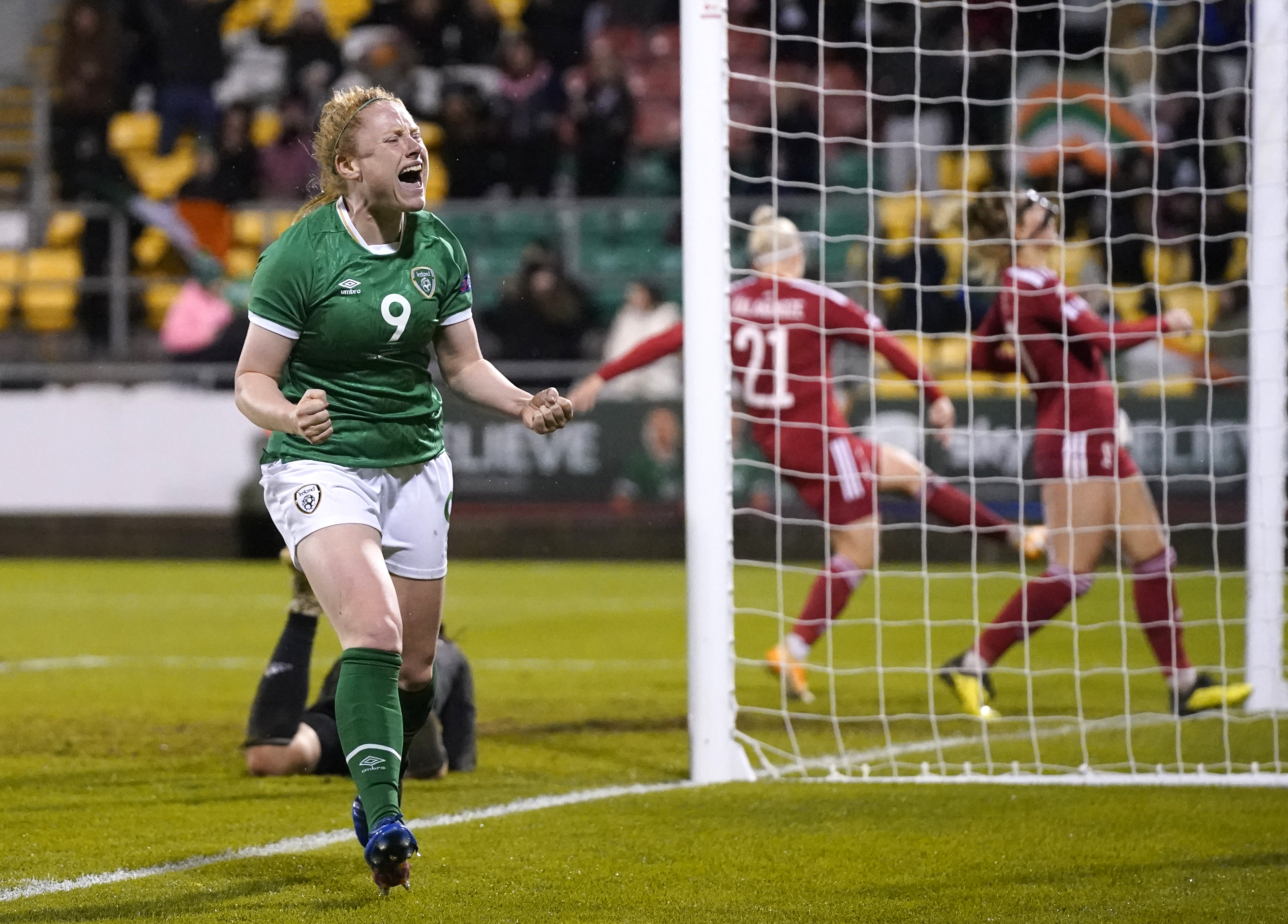 Barrett pictured here in a World Cup qualifier against Georgia, scored the goal that booked the Republic their place in the global showpiece