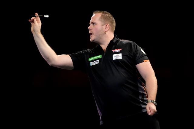 Dirk van Duijvenbode at the 2025 World Championship