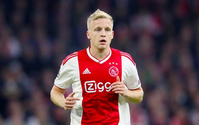 Donny Van De Beek joined Manchester United from Ajax