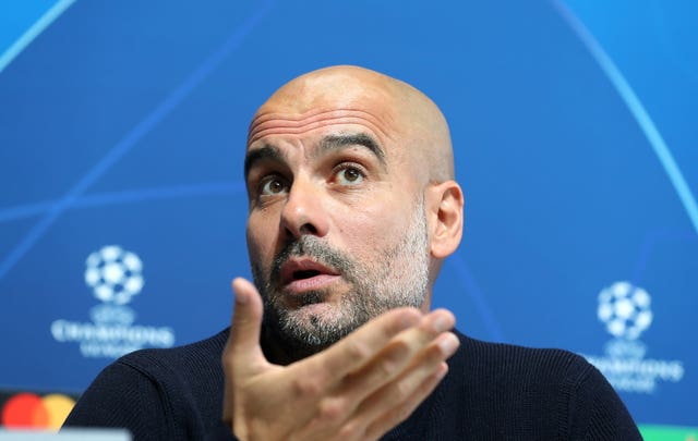 Manchester City manager Pep Guardiola says he 'trusts' the club's conduct amid FFP allegations (Martin Rickett/PA).
