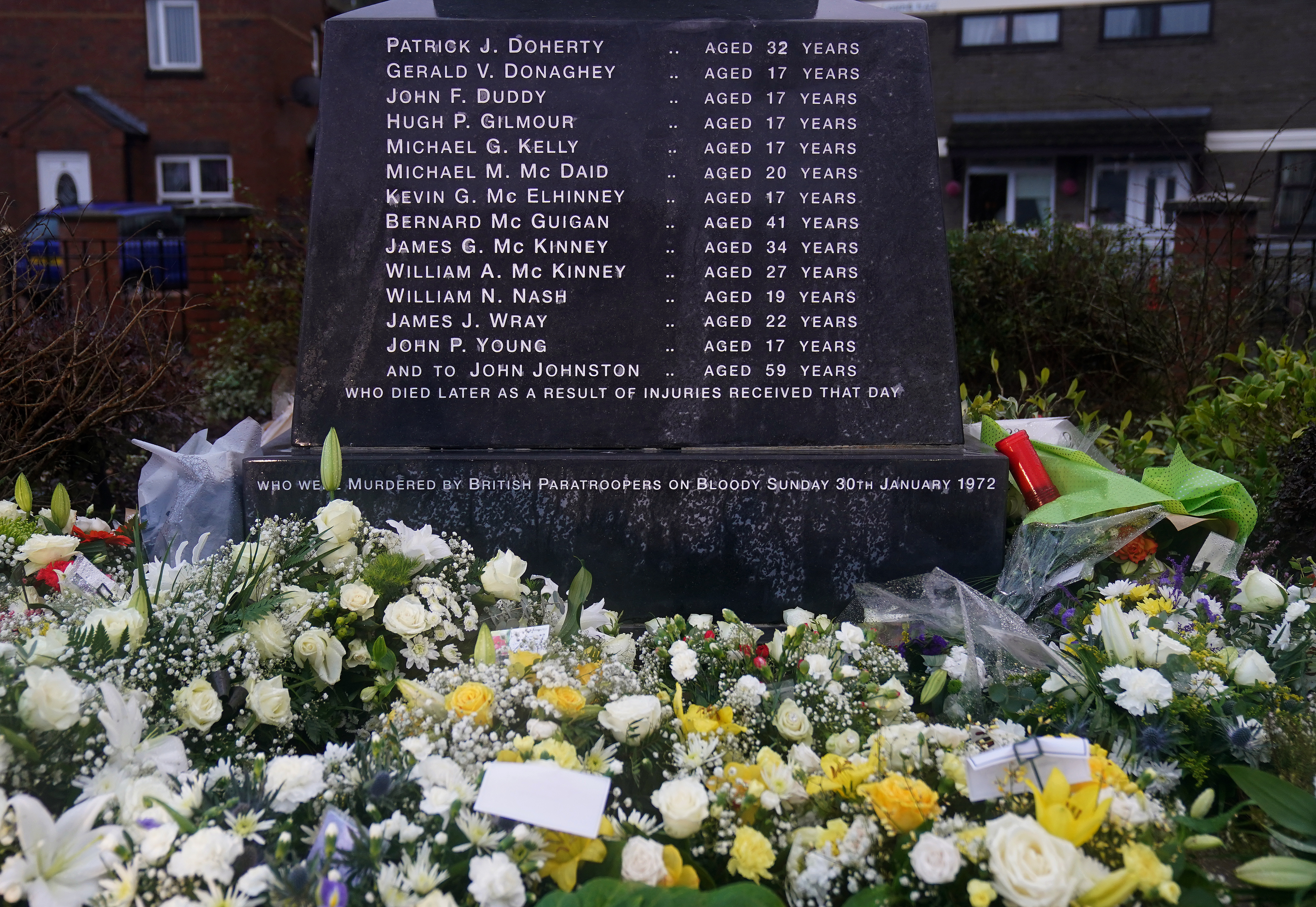 Bloody Sunday 50th anniversary