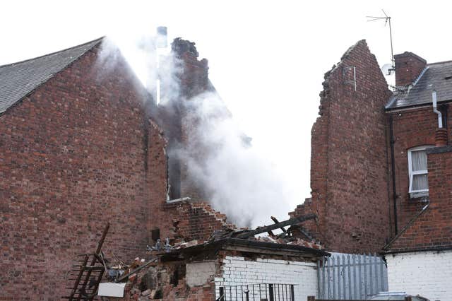 Leicester explosion