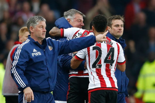 Allardyce enjoyed a crucial win against Everton as Sunderland narrowly survived in 2016
