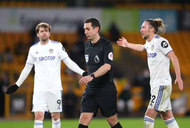 Patrick Bamford, left, was frustrated