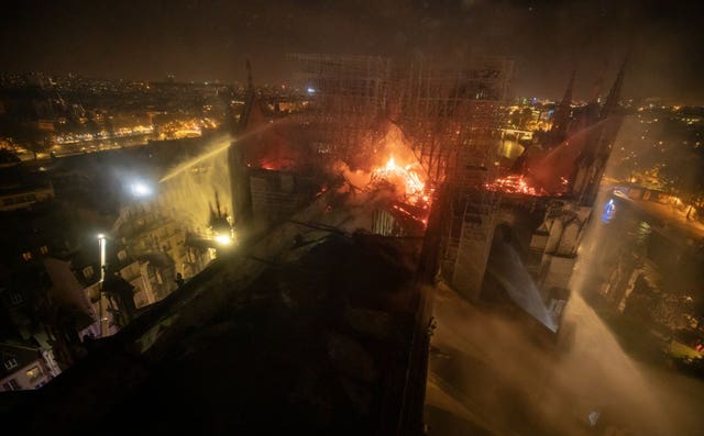 Notre Dame cathedral fire