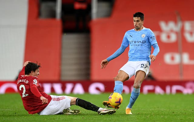 City and United played out a goalless draw in December