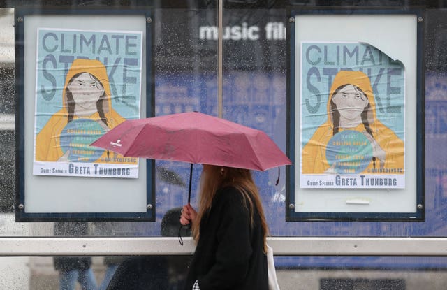 Climate protest in Bristol