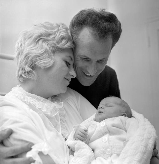 Bruce and Penny Forsyth – New Baby – London Clinic