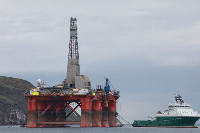 Oil rig boarded