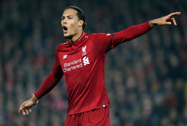 Van Dijk is the world's most expensive defender (Richard Sellers/PA).