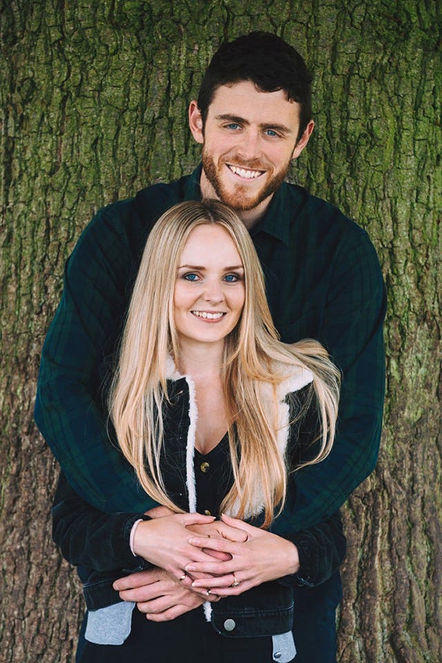 Pc Andrew Harper and his wife Lissie