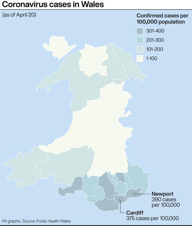 HEALTH Coronavirus Wales