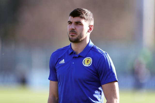 Callum Paterson suffered agony on his last Scotland outing
