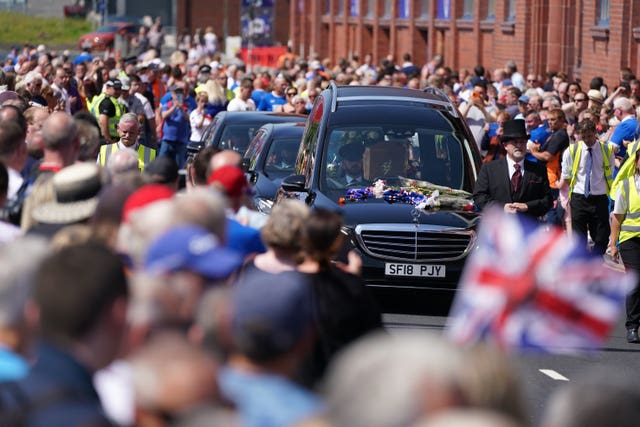 Andy Goram Funeral