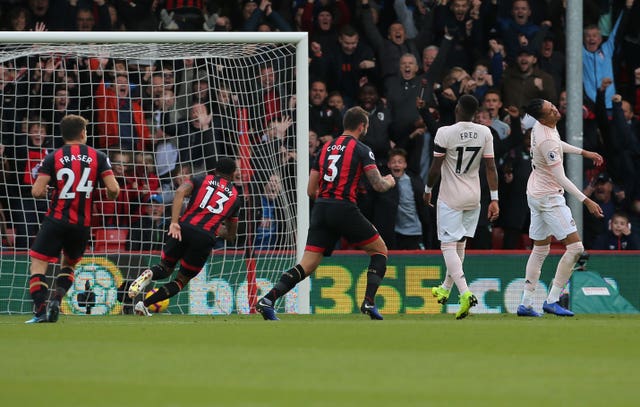 AFC Bournemouth 1 - 2 Manchester United: United leave it late but strike once more in ‘Fergie Time’ to pick off Cherries