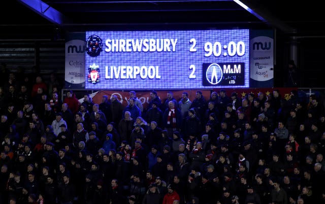 Shrewsbury enjoyed a good run in the FA Cup during the current season