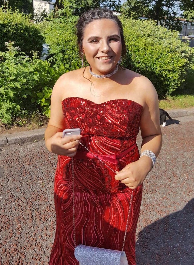 Abbie Cooper, 17, an AS-level student from Cwmbran