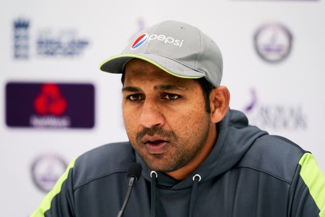 Pakistan captain Sarfaraz Ahmed