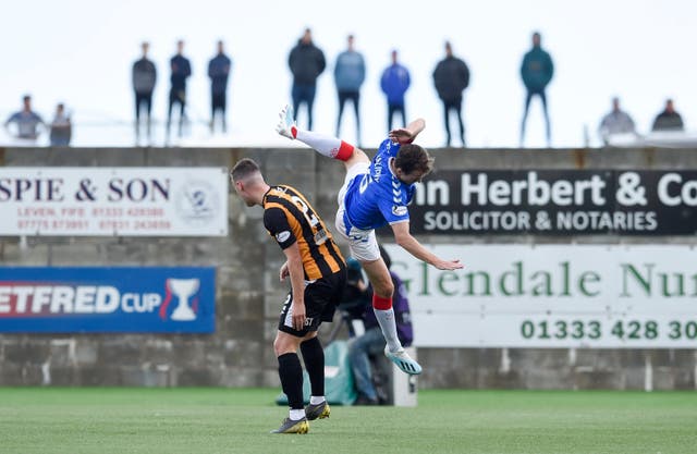 Rangers ran out 3-0 winners at Ladbrokes League One East Fife in the Betfred Cup