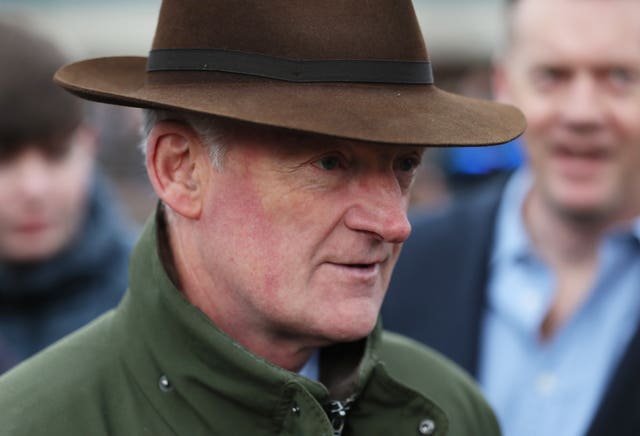 Willie Mullins has a strong hand in Sunday's Naas feature