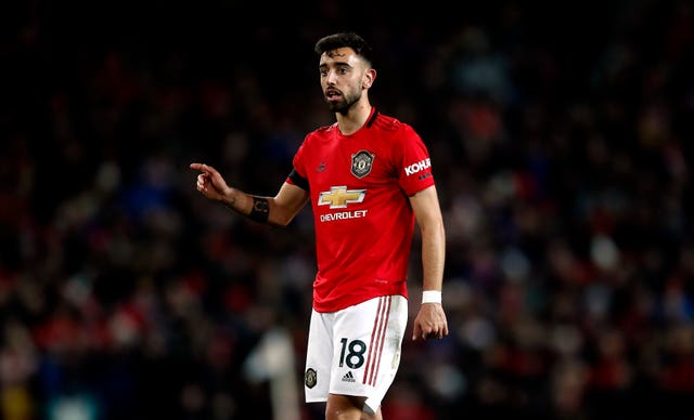 Bruno Fernandes looked lively on his United debut