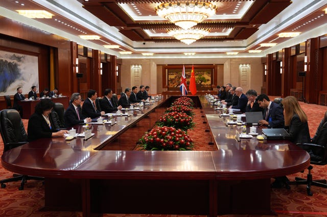 Sir Keir Starmer visit to China