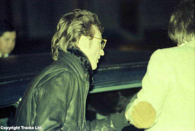 Lennon’s last known picture before he was assassinated