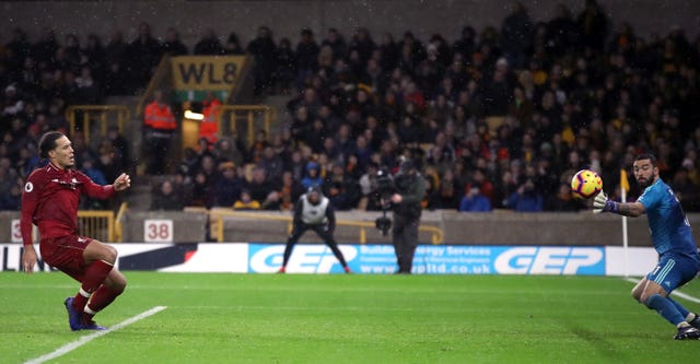 Salah and Van Dijk fire Liverpool four points clear at top of Premier League