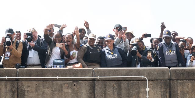 Royal visit to South Africa