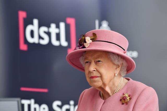 Royal visit to Defence Science and Technology Laboratory