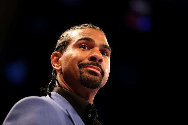 David Haye, pictured, this is a must-win fight for Joe Joyce (Steven Paston/PA)