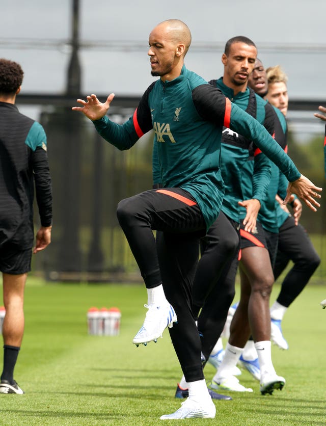 Fabinho could also be back in the reckoning for the clash in Paris