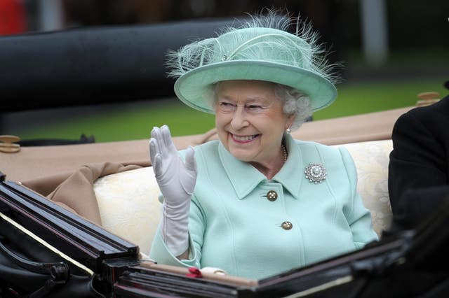 Queen at Ascot in 2012