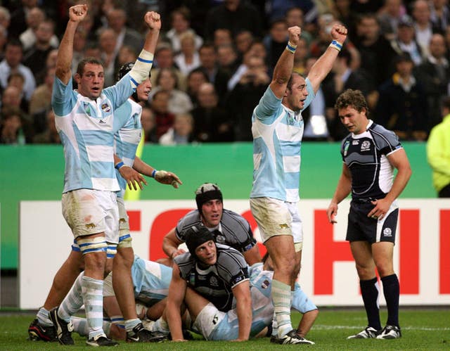 Frank Hadden's Scotland suffered a quarter-final defeat to Argentina at the 2007 World Cup