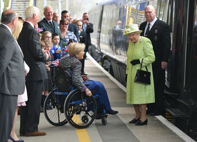 Queen Elizabeth II visits Somerset