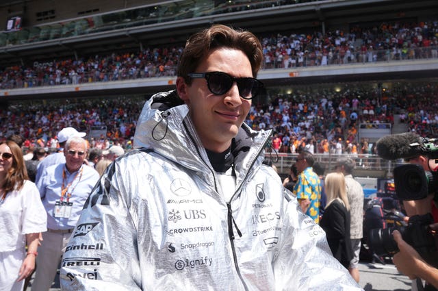 Mercedes driver George Russell