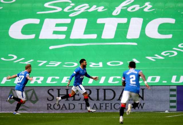 Connor Goldson did the business for Rangers at Celtic Park