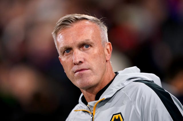 Wolves caretaker manager Steve Davis