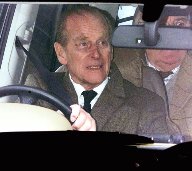 Duke of Edinburgh car crash