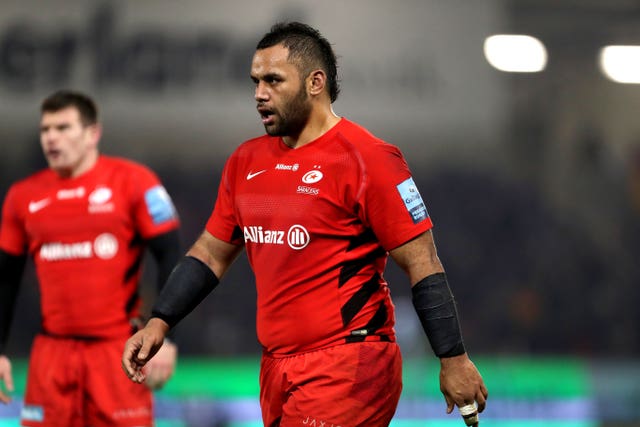Billy Vunipola has returned to action after an extended period out