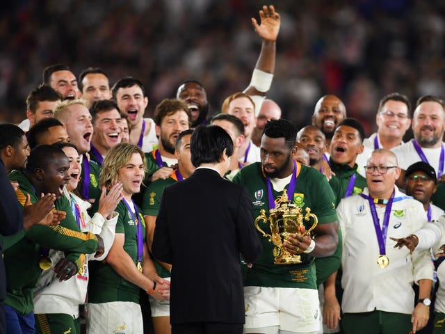 South Africa won the 2019 World Cup in Japan after defeating England in the final