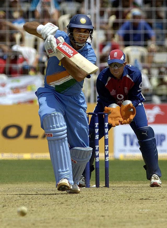 Yuvraj Singh batting against England