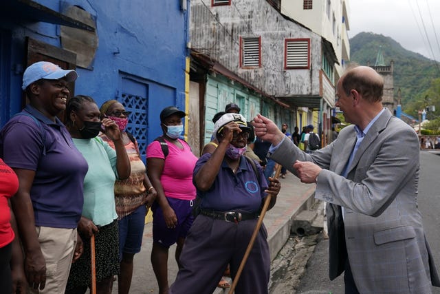 Earl and Countess of Wessex visit to the Caribbean – Day 6