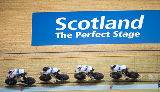Great Britain’s women's pursuit team were in fine form in Glasgow