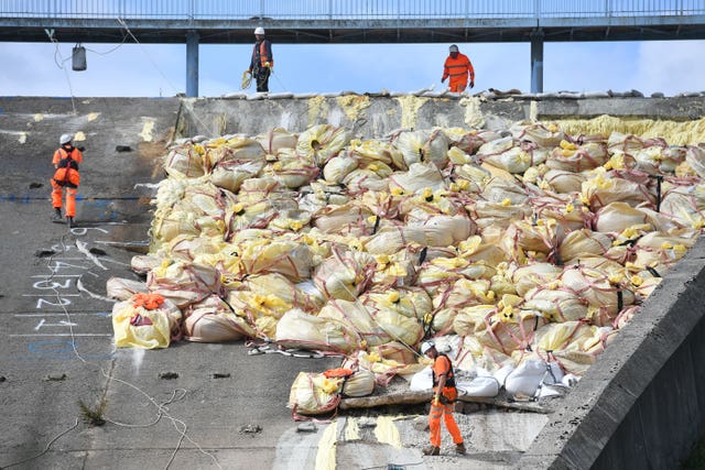 Toddbrook Reservoir damaged