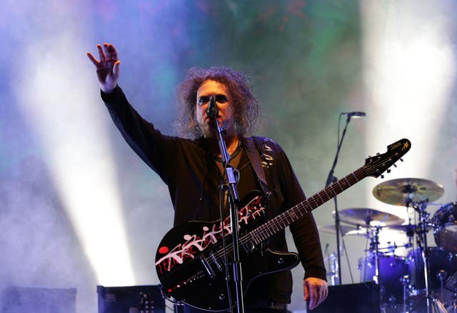 Robert Smith of The Cure (Yui Mok/PA)