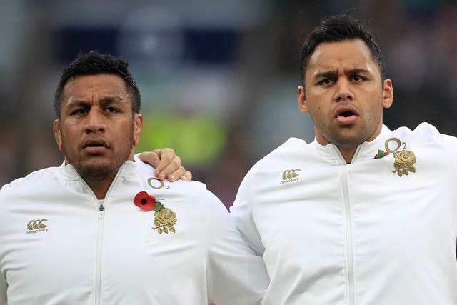 England’s Mako Vunipola, left, and Billy Vunipola could play a pivotal role on Saturday 