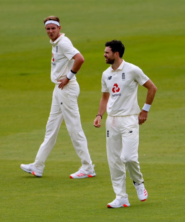 England's old firm of Stuart Broad (left) and James Anderson (right) have been a source of inspiration.