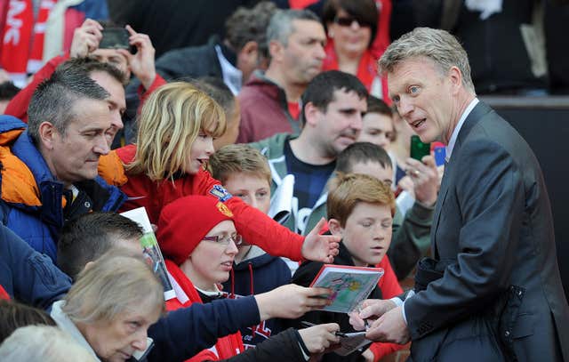 David Moyes did not last long as United boss 